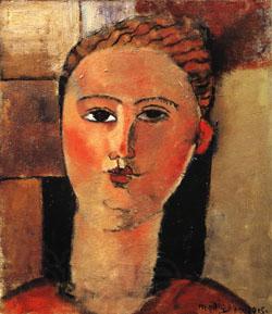 Amedeo Modigliani Red Haired Girl Spain oil painting art